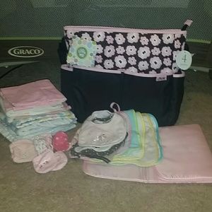 💕Sale Diaper bag bundle NWT